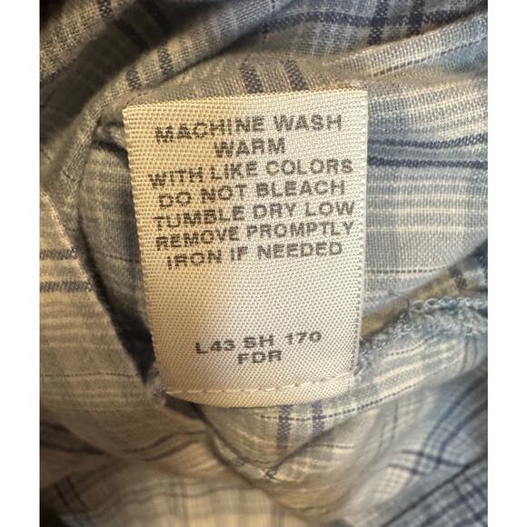 Cabela's Women's Plaid Button Down Shirt Size 2XL 3/4 Length Sleeves - Picture 4 of 5